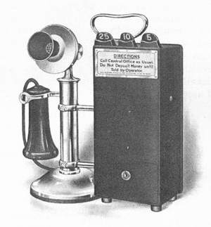 gray pay station antique phone catalog image